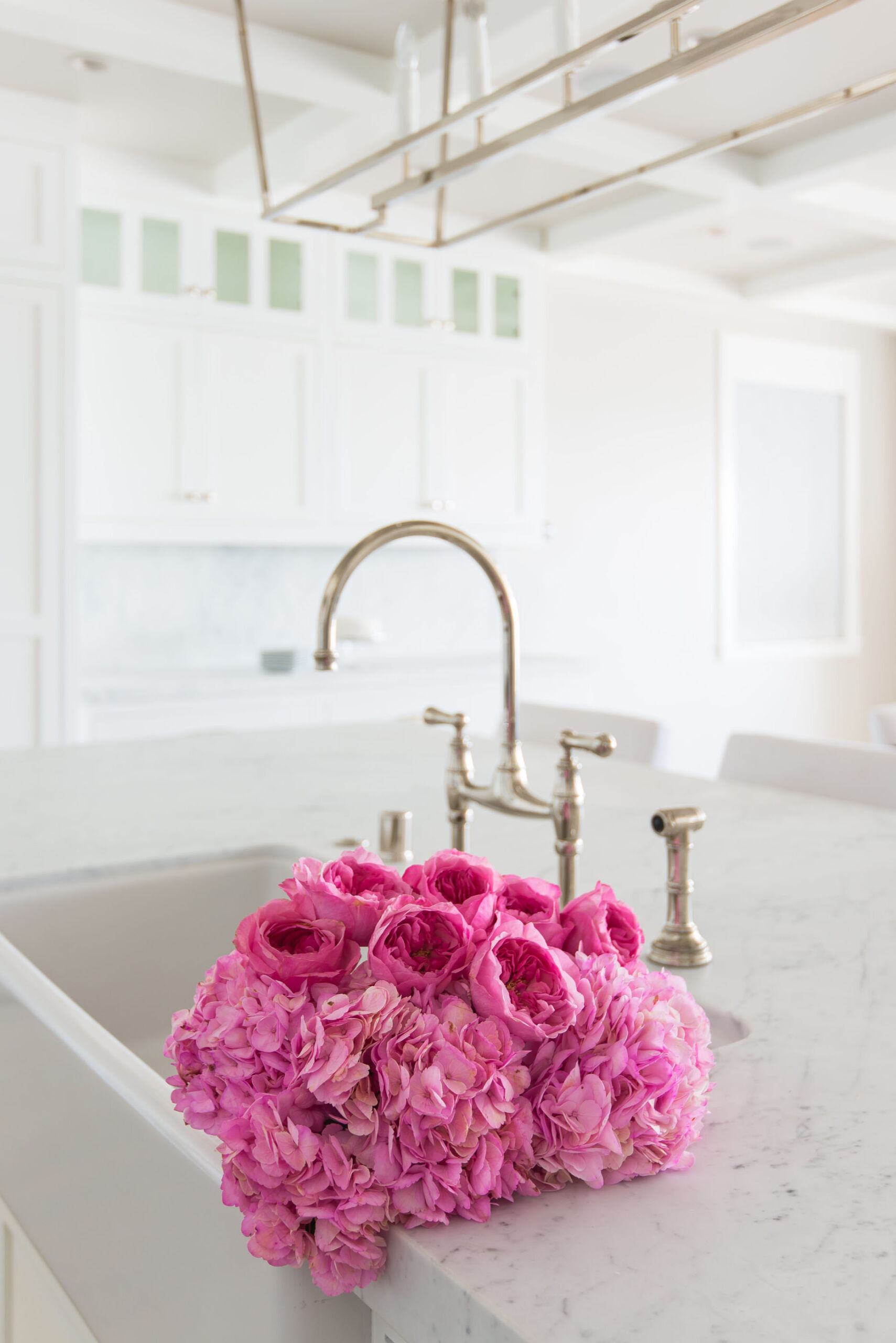 Rohl Faucet Beach House Kitchen Melissa Morgan Design  Scaled