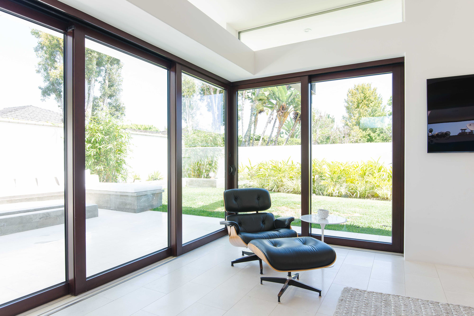 Contemporary Eames Lounge Large Window Melissa Morgan Design